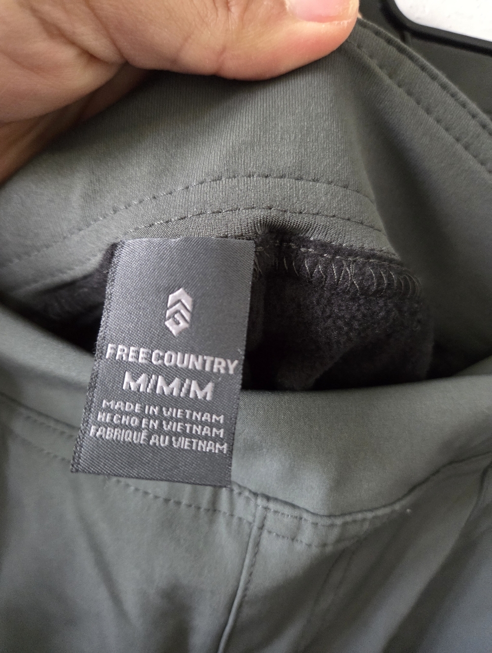 Free Country Olive Green Women's Cargo Joggers - Picture 5 of 7